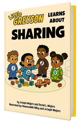 Little Greyson Learns About Sharing